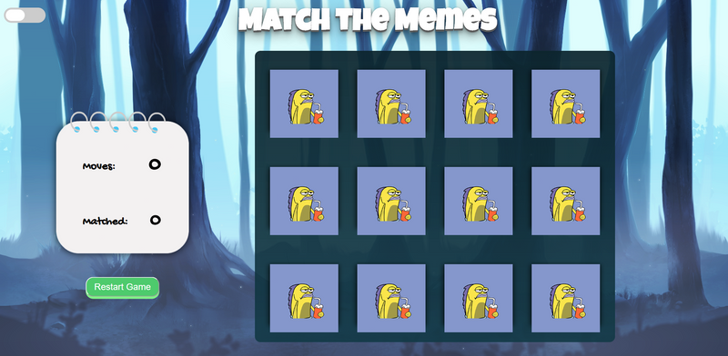 match the memes game
